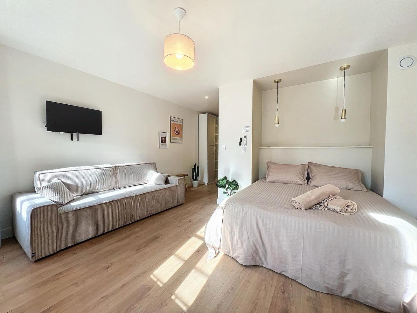 Charmant Appartement - Avec Balcon & Climatisation - Les Freres De La Loc' Marsylia Zewnętrze zdjęcie